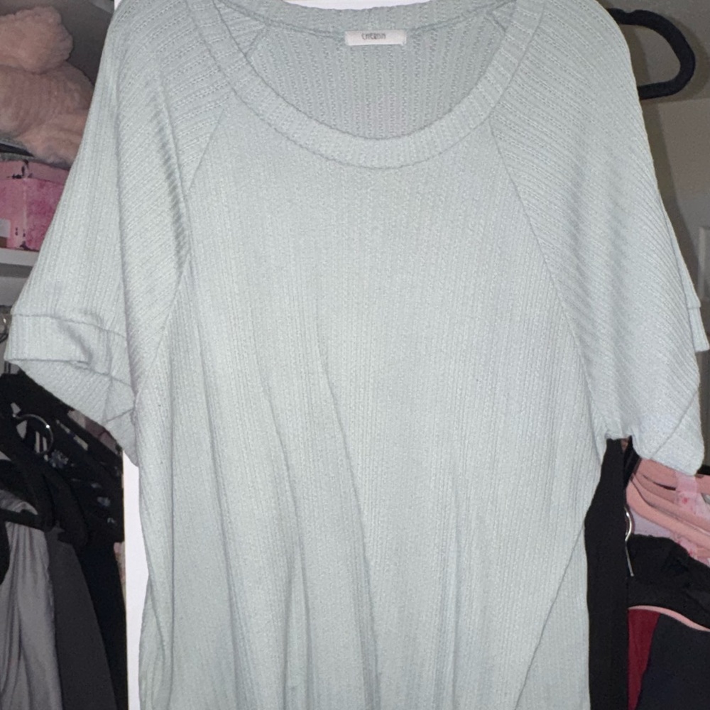 Cherish Mint Green Knit Sweater